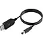 Кабель для роутеров GRAND USB-DC 5.5/2.5 повышение напряжения до 12V - миниатюра 1
