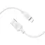 Кабель BOROFONE BX113 Lenny silicone charging data cable iP(L=1M) White - мініатюра 3
