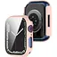 Чохол-накладка DK Пластик Soft-Touch Glass Full Cover для Apple Watch 45mm (pink) - мініатюра 2