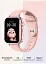 Дитячі смарт годинник-телефон LEMFO LT38 4G GPS SIM-карта геозона відеодзвінок Pink (17825) - мініатюра 5