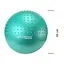 Мяч для фитнеса (фитбол) Cornix 65 см полумассажный Anti-Burst Mint XR-0480 - миниатюра 4