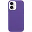 Чохол Epik Silicone Case Full Protective AA NO LOGO для Apple iPhone 16, 6.1 Фіолетовий/Amethyst - мініатюра 1