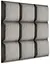 Стеновая панель, бархатное изголовье кровати, серая 30*30*4 см - миниатюра 2