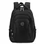 Універсальний міський рюкзак Justpack з ортопедичною спинкою 26х42х18 см чорний (8853) - мініатюра 1