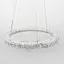 Неймовірна кришталева підвісна люстра Ø 43 см | Line F | Арт. MD9105R-400 CH - мініатюра 3