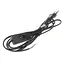 Шнур с прямоугольным выключателем Brille P-1S black 1.8 m - миниатюра 3