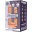 Вібратор SilexD Premium Silicone Dildo Model 1 Size 8"-7" 19.5 см тілесний - мініатюра 1