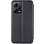 Шкіряний чохол-книжка Classy для Xiaomi Poco X5 Pro 5G / Redmi Note 12 Pro 5G Чорний - мініатюра 2
