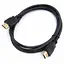 Кабель TCOM HDMI - HDMI v1.4 6мм 30AWG 1.5м black - миниатюра 1