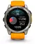 Смарт-годинник Garmin Fenix 8 47mm AMOLED Sapphire Titanium w. Spark Orange/Graphite Silicone Band (010-02904-10/11) - мініатюра 5