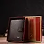 Мужской кожаный кошелек Canpellini 10х13х1.5 см acs0025719 - миниатюра 9