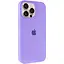 Чохол Silicone Case Full Protective (AA) для Apple iPhone 13 Pro Max (6.7) Бузковий / Dasheen - мініатюра 1