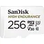 Карта памяти SanDisk microSDXC 256 GB UHS-I High Endurance U3 V30 R-100MB/s + SD Adapter (SDSQQNR-256G-GN6IA) [141836] - миниатюра 2