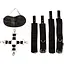Фіксатори з наручниками Pipedream Heavy-Duty Hogtie Kit чорний - мініатюра 1