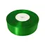 Атласна стрічка для рукоділля Bambi АБ-132, 0.6 см x 23 м, Зелений - мініатюра 1