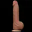 Фаллоимитатор LoveToy Sliding-Skin Dual Layer Dong 29 см коричневый - миниатюра 2