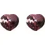 Наклейки с пайетками Lola games Boss Pasties Burlesque Rand 2 шт. розовый - миниатюра 1