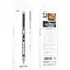 Стилус Hoco GM110 Transparent Explore Series active pad dedicated capacitive pen transparent черный - миниатюра 2