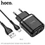 Адаптер HOCO Micro USB cable Aspiring dual port charger set N4 |2USB, 2.4A| - мініатюра 3