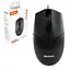 Дротова офісна миша MEETION M360 USB чорна - мініатюра 3