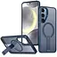 Чохол Epik TPU Breeze with MagSafe stand для Samsung Galaxy S26/S26 Pro Blue - мініатюра 1