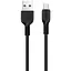 Кабель Hoco X13 Easy charged Type-C charging cable L-1 м Чорний - мініатюра 1