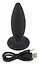 Анальна пробка Black Velvets Rechargeable Plug M 12.5 см (чорний) - мініатюра 4