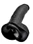 Фаллоимитатор King Cock 9" With Balls 26 см черный - миниатюра 4