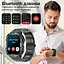 Смарт-часы Lige Smart Expert Nano Steel 2 ремешки черные (3203) - миниатюра 9