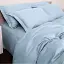 Простыня на резинке MirSon Tencel №04 Blue 180х190 см (2200009369896) - миниатюра 3