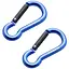 Брелок-карабін Munkees 3236 Pear 6х60 мм пара Dark Blue (1012-3236-DB) - мініатюра 1
