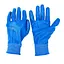 Рукавички поліестер сині з повним гладким нітриловим покриттям Haisser 211437 (147548) - мініатюра 2
