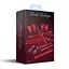 Набор Feral Feelings BDSM Kit 7 Red, наручники, поножи, коннектор, маска, паддл, кляп, зажимы - миниатюра 2