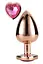 Анальна пробка Gleaming Love Gold Plug L 9.5 см (золотий) - мініатюра 2