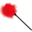 Пір'я спокусливе для ніжних дотиків та ігрових моментів 32 см Червоний K0625-2 - мініатюра 1
