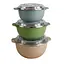 Миски с крышками набор 3 шт. 0.8-2.4л - миниатюра 1
