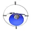 Светильник струнный поворотный Brille HTL-83/1L Blue 176268 - миниатюра 2