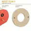 Будиночок-гніздо для диких птахів Ferplast NEST FUN 1 - мініатюра 3