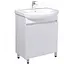 Тумба Мойдодир Temp 60 підлогова з умивальником Runa 60 Білий - мініатюра 1