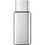 Перехідник Micro -Type-C silver - мініатюра 1