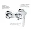 Змішувач для душу Grohe QuickFix Start 24208002 Хром - мініатюра 5