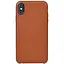 Чехол-накладка Toto Leather Case Apple iPhone XS Max Brown - миниатюра 1