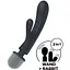 Вибратор Satisfyer Triple Lover для пар и соло три мотора силикон 10 программ серый - миниатюра 3