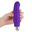 Вібратор Lovetoy Rechargeable IJOY Silicone Waver 16.5 см фіолетовий - мініатюра 2