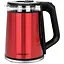 Електрочайник Liberton LEK-6826, Red/чорний, 2000W, 1.8л, дисковий, подвійна стінка (нержавіюча сталь+скло), LED-підсвічування, - мініатюра 1