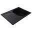 Гранітна мийка Globus Lux Balaton чорний 680x500 мм А0002, Чорний - мініатюра 3