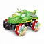 Машина-перевертыш на радиоуправлении ZJ 238-65 A-02 с парогенератором, браслетом, роликовыми колесами, зеленая, аккумулятор 3.7 V - миниатюра 1