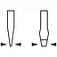 Отвертка Wurth Zebra шлицевая ударная 1x5.5x100 (0613321055) - миниатюра 2