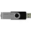 USB Flash накопичувач Goodram 128GB UTS2 Twister USB 2.0 black (UTS2-1280K0R11) - мініатюра 3