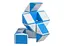 Змійка Рубіка біло-блакитна в коробці (Smart Cube Snake Blue) (SCT401) - мініатюра 5